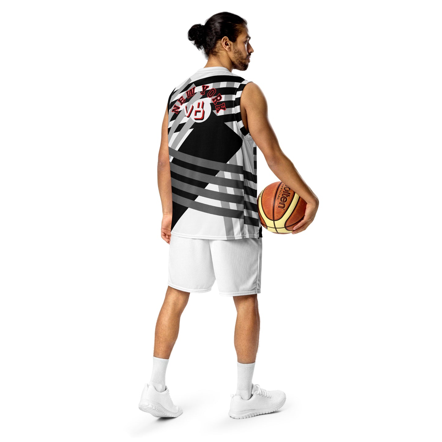 v8's Recycled unisex basketball jersey