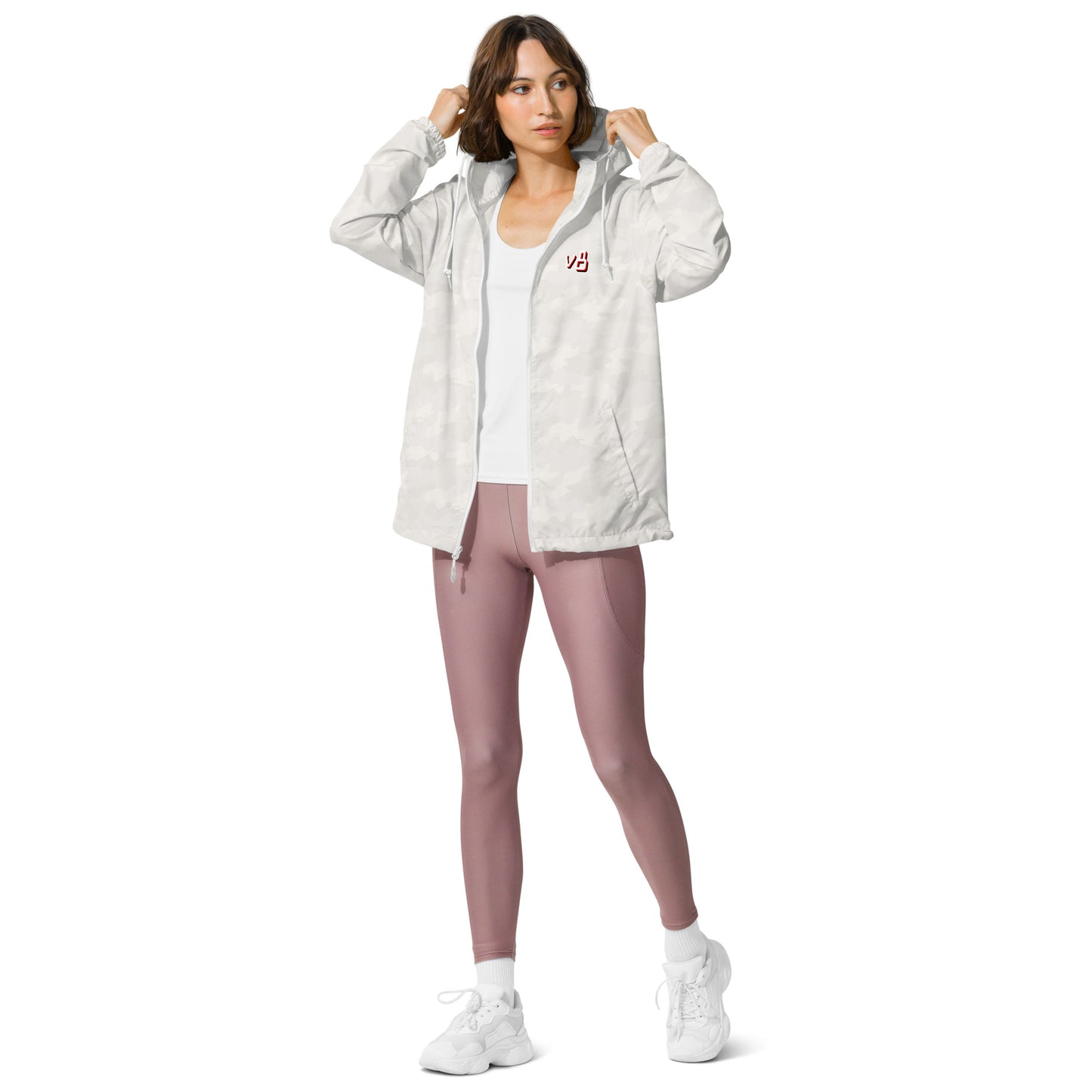 v8's Light Weight zip up windbreaker