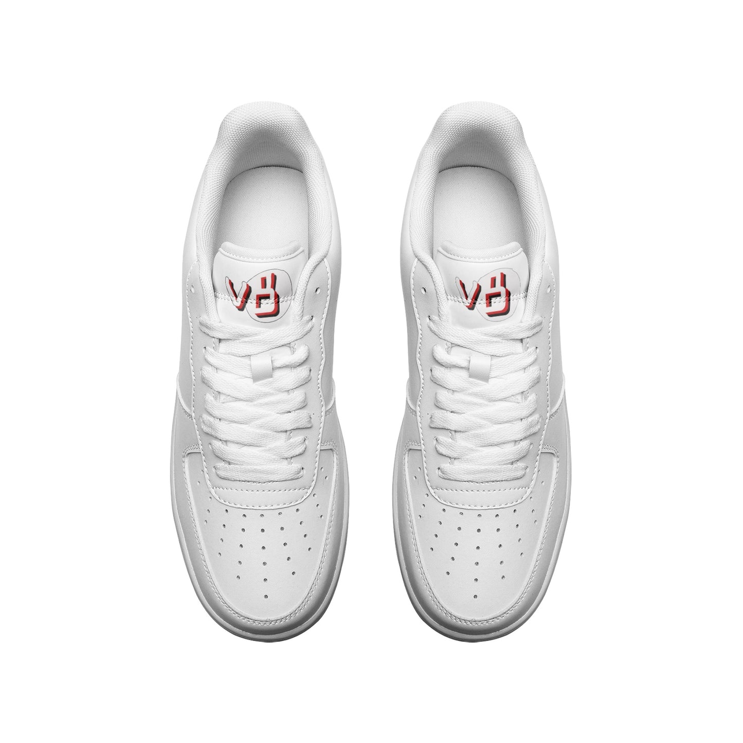 v8's Unisex High Top Leather Low Sneakers