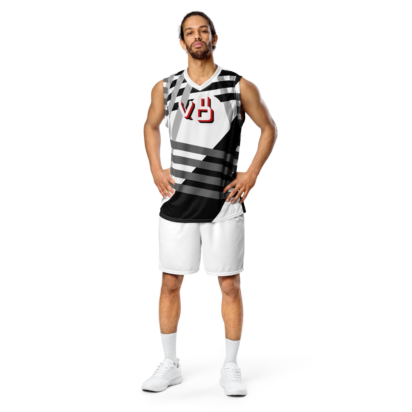 v8's Recycled unisex basketball jersey