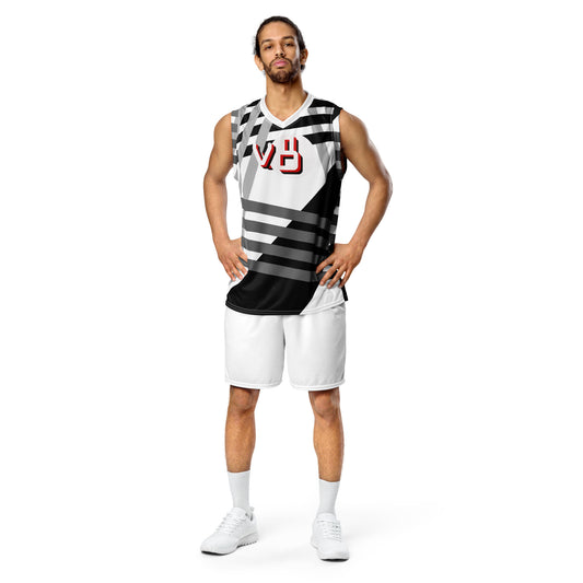 v8's Recycled unisex basketball jersey