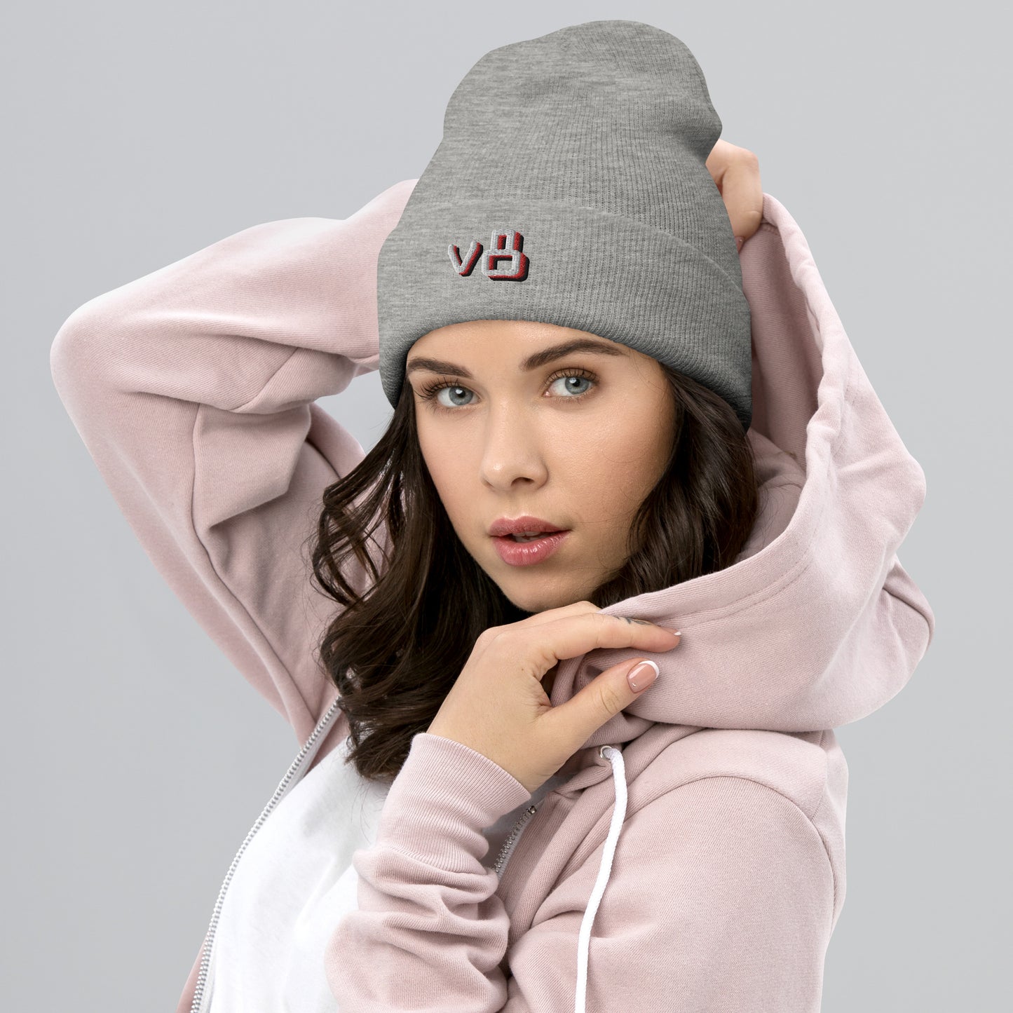 v8's Unisex Cuffed Beanie