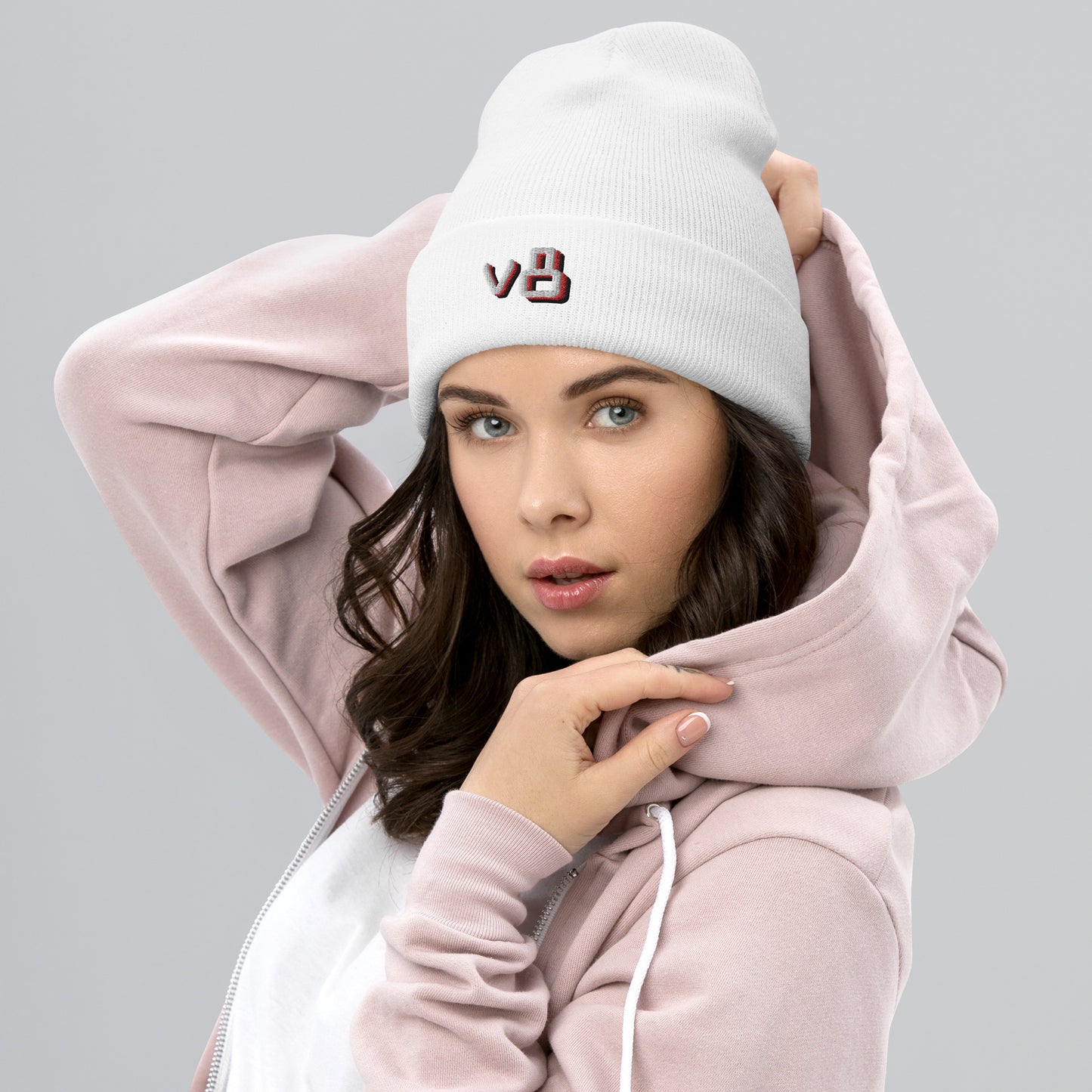 v8's Unisex Cuffed Beanie
