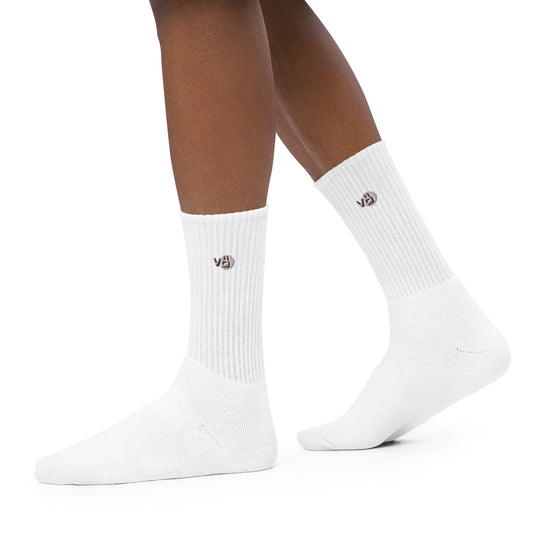 v8's Winter Wear Embroidered socks