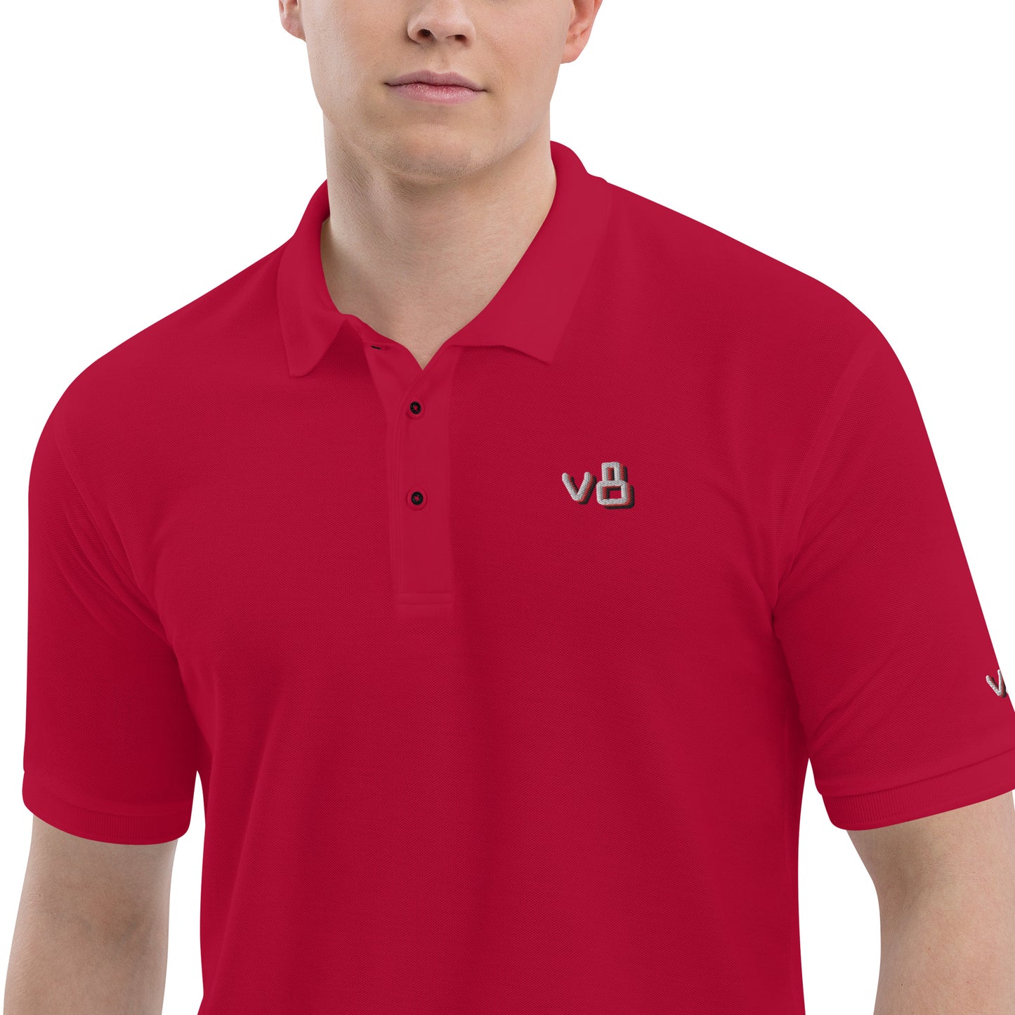 v8's Men's Premium Polo