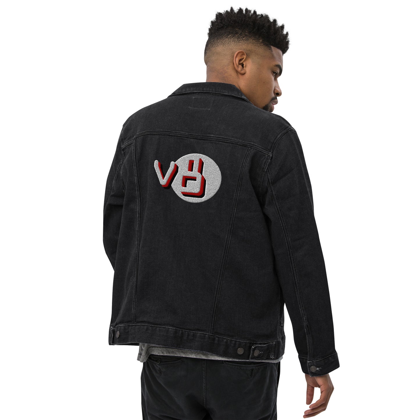 v8's Unisex denim jacket