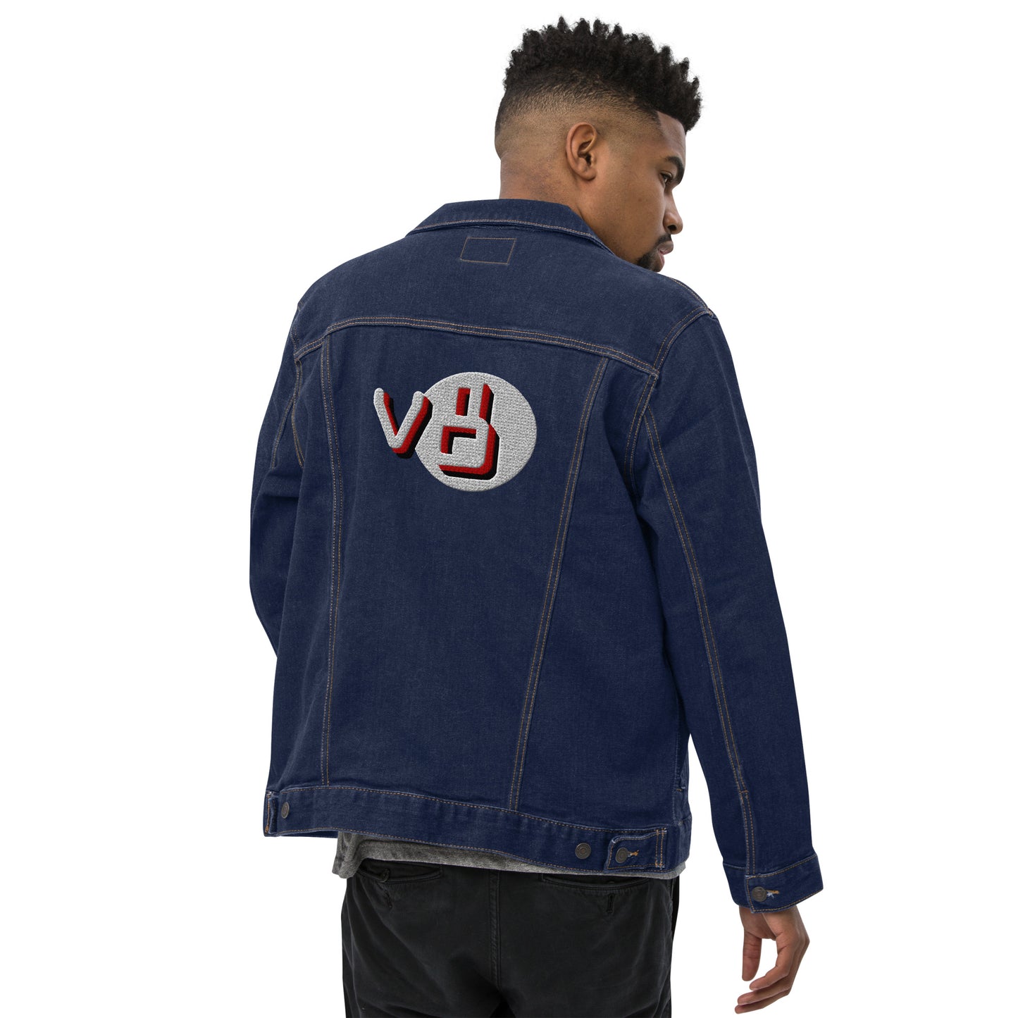 v8's Unisex denim jacket