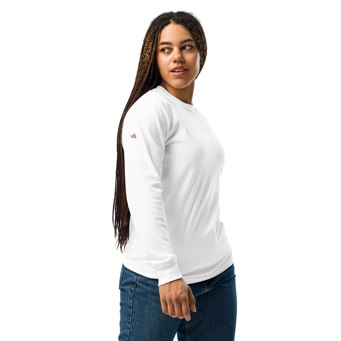 v8's Garment-dyed heavyweight long-sleeve shirt