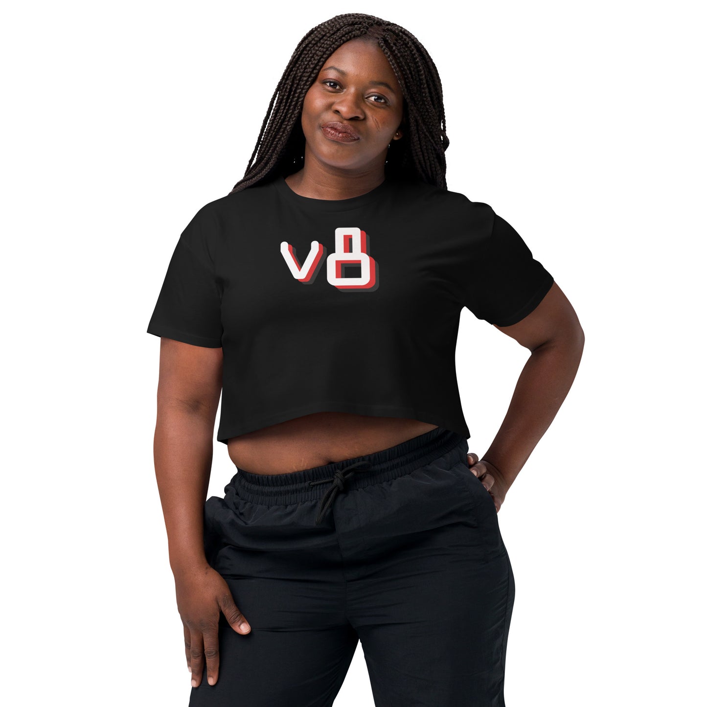 v8's Women’s crop top